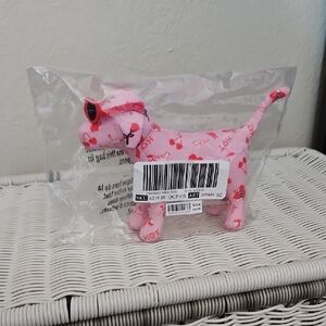Victoria's Secret Pink Valentine's Dog Toy with Sunglasses